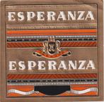 sigarenbanden - KLEIN ETIKET - ESPERANZA, Verzamelen, Rookartikelen, Aanstekers en Luciferdoosjes, Verzenden, Zo goed als nieuw