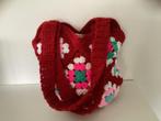 Nieuwe Granny Square Gehaakte Tas, Ophalen of Verzenden, Nieuw, Rood, Handtas