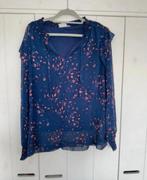 Saint Tropez blouse L zgan, Blauw, Maat 42/44 (L), Ophalen of Verzenden, Zo goed als nieuw