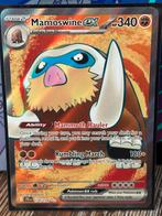 Mamoswine EX - Zeldzame Pokémon kaart!, Ophalen of Verzenden, Zo goed als nieuw, Losse kaart