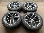 ZGAN ORIGINELE RANGE ROVER SPORT VELGEN + BANDEN 285 45 R22, LANDROVER, 285 mm, ., Banden en Velgen