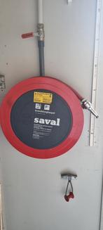 Saval Brandslanghaspel - Gebruikt, Huis en Inrichting, Ophalen of Verzenden, Gebruikt, Brandblusser