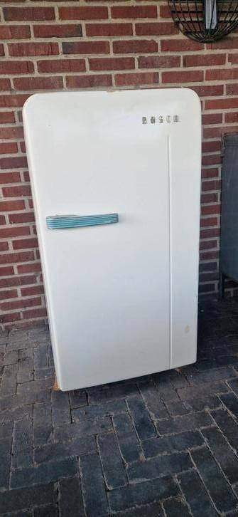 Bosch jaren 50 koelkast. Werkend. Vintage, Retro, Witgoed en Apparatuur, Koelkasten en IJskasten, Gebruikt, Met vriesvak, 45 tot 60 cm
