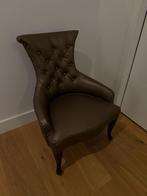 stoeltje, Jaren 60, Bruin, Ophalen of Verzenden, Zo goed als nieuw