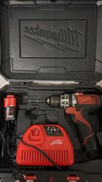 Milwaukee accuboor/schroefmachine. m12, Ophalen of Verzenden, Minder dan 400 watt, Boor- en Schroefmachine