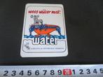 sticker wees wijzer met: WATER GWG Waterbedrijf Groningen, Verzamelen, Stickers, Ophalen, Zo goed als nieuw, Bedrijf of Vereniging