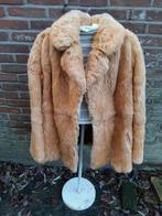 Mooie bontjas, Ophalen of Verzenden, Zo goed als nieuw, Maat 42/44 (L), Bruin