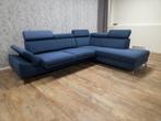 Mooi Blauwe Hoekbank van MONTEL, Info@banxtel.nl, Verzenden, Hoekbank, Hoekbank