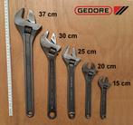 5 stuks Gedore baco sleutels / verstelbare sleutels, Ophalen of Verzenden, Gebruikt