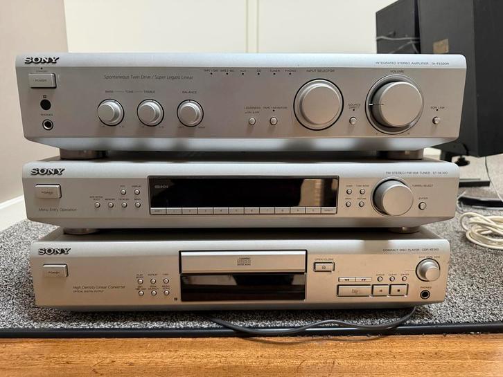 Sony Stereo Set - Versterker, Tuner, CD-speler, Audio, Tv en Foto, Stereo-sets, Gebruikt, Cd-speler, Tuner of Radio, Sony, Losse componenten