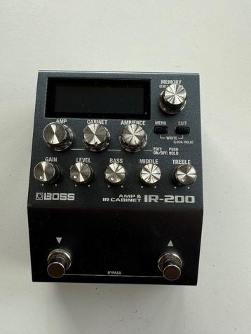 Boss IR-200 beschikbaar voor biedingen