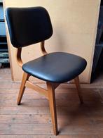 Vintage stoel eetkamerstoel, Huis en Inrichting, Stoelen, Ophalen, Gebruikt, Zwart, Eén