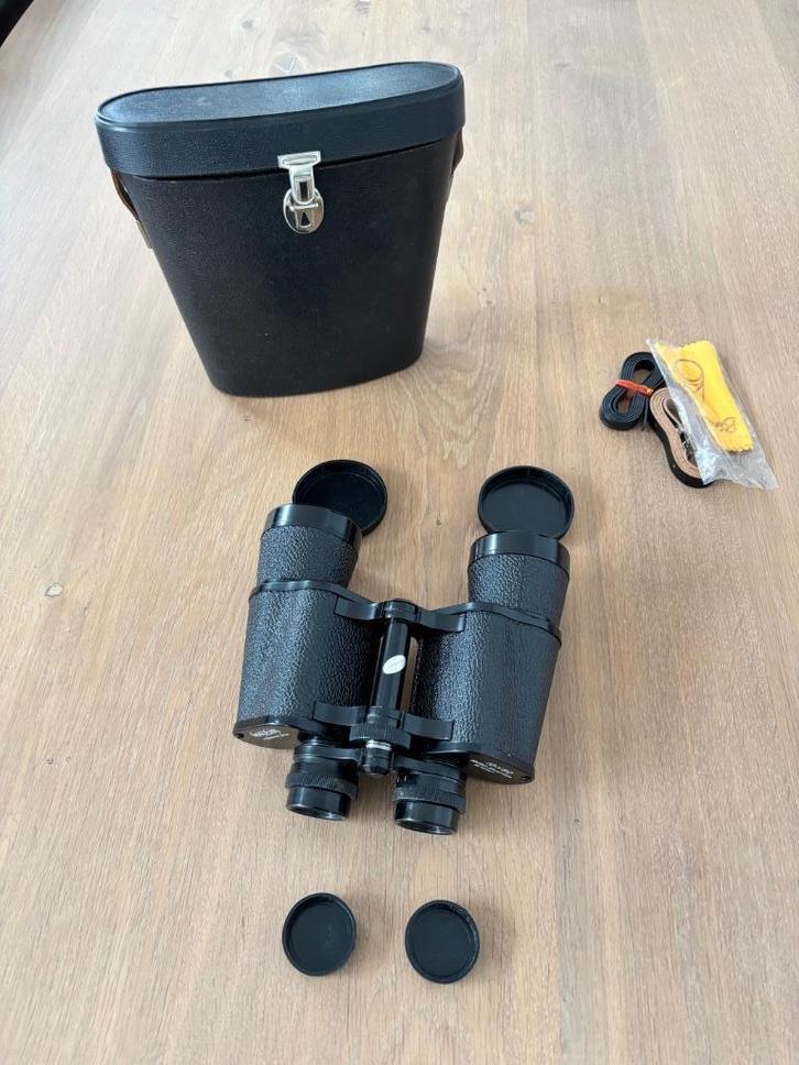Verrekijker te koop aangeboden, Audio, Tv en Foto, Optische apparatuur | Verrekijkers, Gebruikt, Overige typen, 8 tot 12x, Met hoes of tas