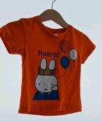 Shirt oranje 62/68 Nijntje Hoera Koningsdag, Kinderen en Baby's, Kinderkleding | Maat 92, Ophalen of Verzenden, Zo goed als nieuw