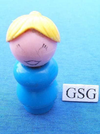 Play Family vintage kunststof poppetjes vrouwen, Kinderen en Baby's, Speelgoed | Fisher-Price, Gebruikt, Overige typen, Ophalen of Verzenden