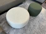 Nieuw Design on Stock Barrell 80 Spirit Poef Hocker Groen, Rond, Stof, Design on Stock, Nieuw