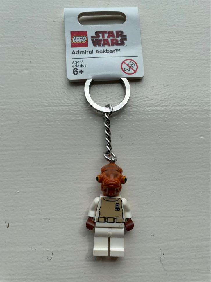 Lego sleutelhanger 852836 Star Wars Admiral Ackbar, Kinderen en Baby's, Speelgoed | Duplo en Lego, Nieuw, Lego, Complete set, Ophalen of Verzenden