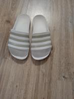 Slippers Adidas, Slippers, Wit, Gedragen, Verzenden