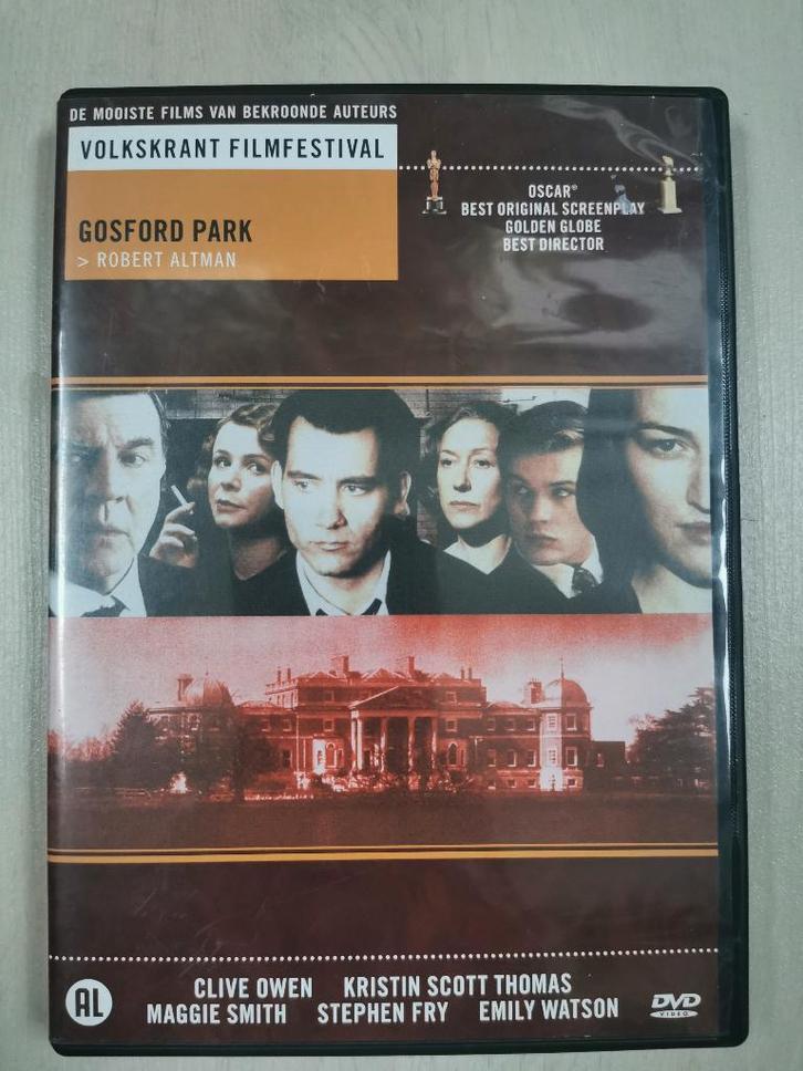 Gosford park (2001), Cd's en Dvd's, Dvd's | Thrillers en Misdaad, Zo goed als nieuw, Detective en Krimi, Vanaf 12 jaar, Ophalen of Verzenden