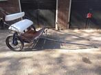 Koetsje voor grote pony of klein paard, Dieren en Toebehoren, Rijtuigen en Koetsen, Gebruikt, Sulky, Paard of Pony