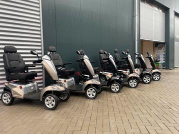 Grote voorraad jonge gebruikte scootmobielen beschikbaar voor biedingen
