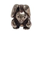 (811) Pandora bedel Konijntje zilver, Ophalen of Verzenden, Zo goed als nieuw, Zilver, Pandora