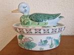 Schaal met deksel eend Vintage 1970, Antiek en Kunst, Ophalen of Verzenden