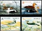 2015 Noorwegen Fauna Vogels, Postzegels en Munten, Postzegels | Thematische zegels, Ophalen of Verzenden, Dier of Natuur, Gestempeld