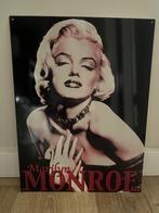 Marilyn Monroe aluminium schilderij, Ophalen, Minder dan 50 cm, Gebruikt, Schilderij