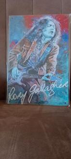 Blikken Bord Rory Gallagher 20x30 cm, Ophalen of Verzenden