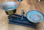 Gietijzeren balansweegschaal weegschaal antiek, Antiek en Kunst, Antiek | Gereedschap en Instrumenten, Ophalen