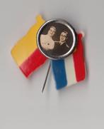 Koningin Juliana Huwelijk 1937 vlag speldje, Gebruikt, Niet vindbaar, Niet vindbaar, Speldje of Pin