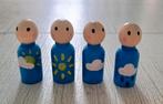 4 pegdolls weer, Kinderen en Baby's, Speelgoed | Houten speelgoed, Ophalen of Verzenden, Nieuw