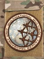 Desert embleem MMU RNLAF A330, Verzamelen, Militaria | Algemeen, Verzenden, Luchtmacht, Nederland, Embleem of Badge