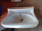 GRATIS 1jaren 30 WASTAFEL MET 1 GROTE SPIEGEL, Doe-het-zelf en Verbouw, Sanitair, Ophalen, Gebruikt, Wastafel