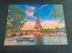 Puzzel Parijs met Eiffeltoren 1000stukjes, Ophalen of Verzenden, 500 t/m 1500 stukjes, Zo goed als nieuw
