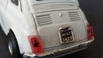 Fiat 500 L wit 1:24 Polistil Italy Pol, Hobby en Vrije tijd, Modelauto's | 1:24, Verzenden, Zo goed als nieuw