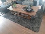 Vloerkleed  antraciet, 200 cm of meer, Ophalen of Verzenden, Zo goed als nieuw, Rechthoekig