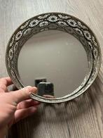 Kaarsenbord met spiegel, Ophalen of Verzenden, Zo goed als nieuw, Zwart, 100 cm of meer