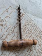 Uit verzameling Antieke kurkentrekker hout smeedijzeren, Ophalen of Verzenden