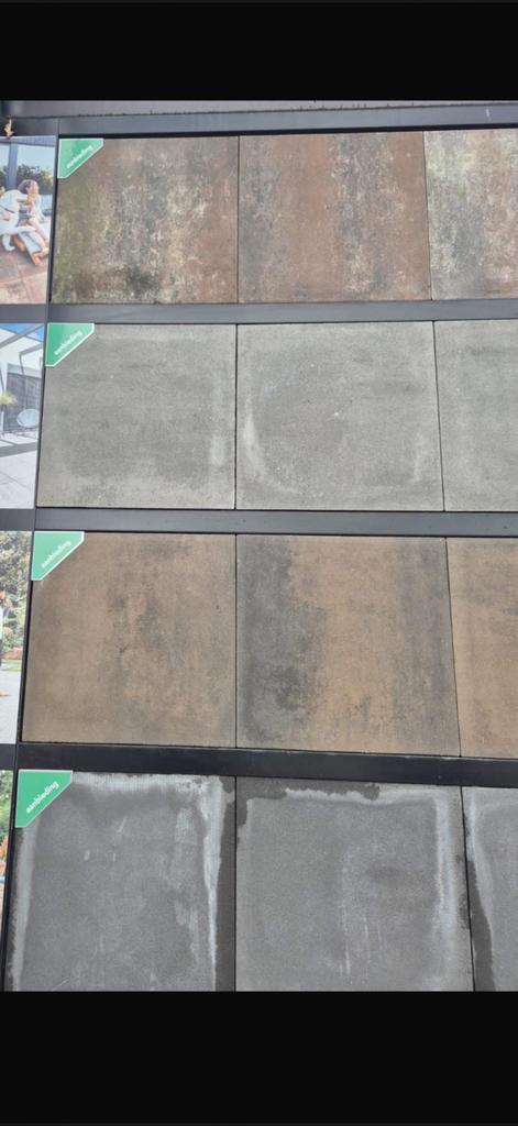 Voorjaars actie Betontegels 60x60x4cm incl. plaatsing, Tuin en Terras, Tegels en Klinkers, Nieuw, Terrastegels, Beton, Gecoat