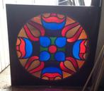 Glas in lood ramen, Antiek en Kunst, Ophalen