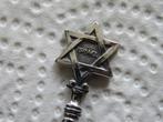 Verzilverd Lepeltje Israël / Davidster, Verzenden, Zo goed als nieuw, Verzilverd