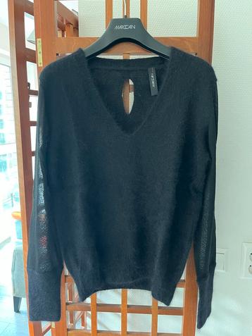 MarcCain Trui Angora Wol V-Hals Transparante Mouwen S beschikbaar voor biedingen