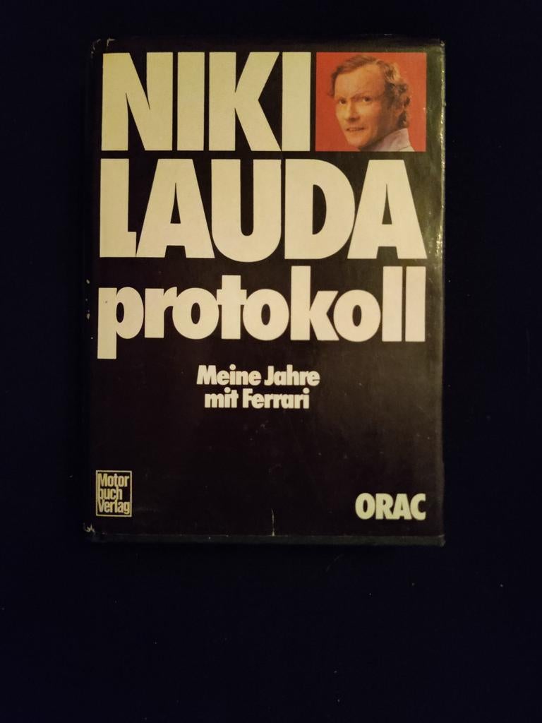 Niki Lauda - Protokoll: Mijn jaren met Ferrari, Ophalen of Verzenden, Gelezen, Ferrari, Niki Lauda