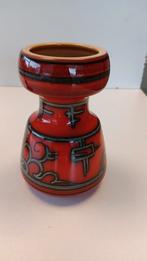 Oranje Gouda Flora vaasje, Antiek en Kunst, Antiek | Vazen, Ophalen of Verzenden