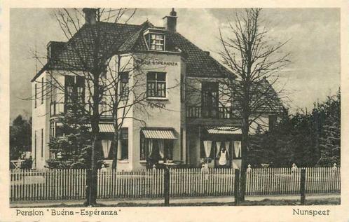 (380-804-027) Nunspeet Pension Buena Esperanza, Verzamelen, Ansichtkaarten | Nederland, Gelderland, Verzenden