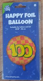Ballon(nen) en Slingers / Vlaggenlijn   - 100 -    ( Nieuw ), Ophalen of Verzenden, Nieuw, Versiering, Verjaardag