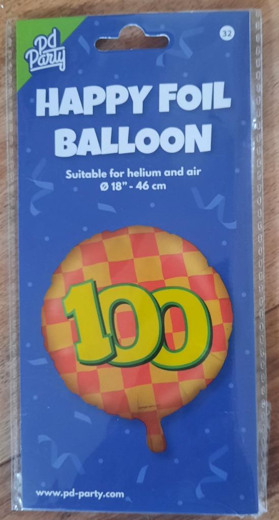 Ballon(nen) en Slingers / Vlaggenlijn   - 100 -    ( Nieuw ), Hobby en Vrije tijd, Feestartikelen, Nieuw, Versiering, Verjaardag