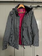 Maui Ski Jas Geruit Zwart Wit - Maat L dames, Ophalen of Verzenden, Zo goed als nieuw, Maat 38/40 (M), Jack